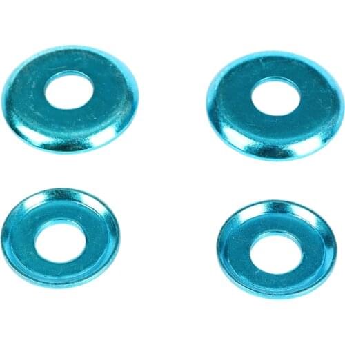 4Pcs Skateboard Washers Kit Rebuild Tools Easy Install Shockproof Bushings Trucks Hardware