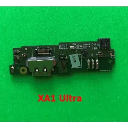 5pcs Original New USB Charging Port Charger Dock Connector Vibrator Microphone Mic Flex Cable For SONY Xperia XA1 Ultra G3226