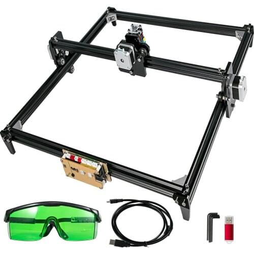 500MW 40X50cm CNC Laser Engraving Machine Desktop Wood Logo Cutter Engraver DIY