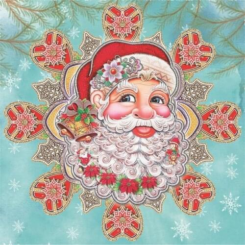 5d diy diamond painting kit Christmas card 3d square full of resin diamond mosaic rhinestone cross stitch for home decoration