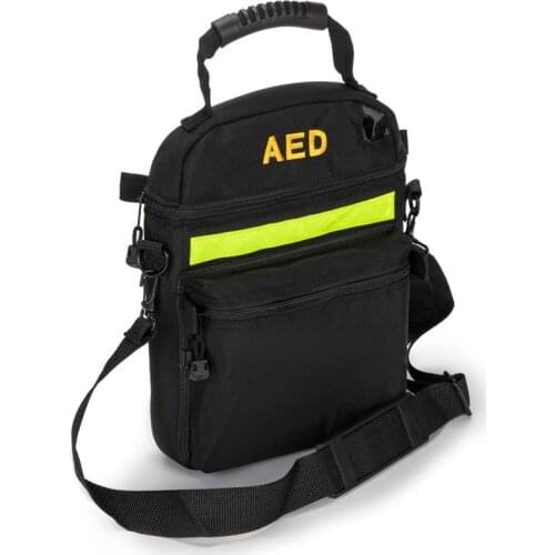 First Aid Bag AED Medical Bag 1st Aid Bag Empty Rescue Defibrillator Bag First Responder Bag for Emergency Critical Healthcare