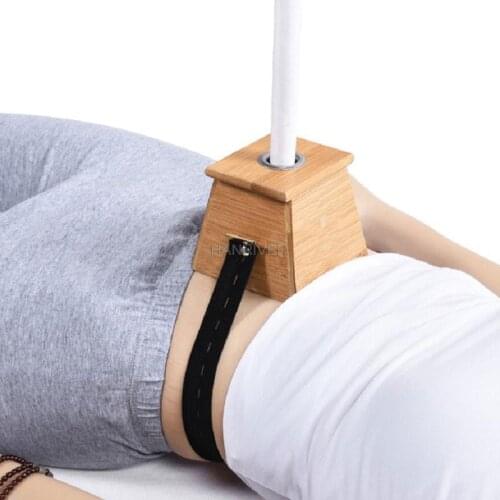 Bamboo Moxa Burner Moxibustion Box Acupuncture Roller Stick Holder Neck Arm Body Acupoint Massage Moxibuting Therapy Device