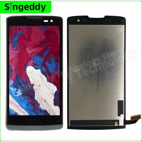 Touch Screen LCD For LG Leon H340 h320 h324 H340N H326 MS345 C50 H342 Display Retina complete Assembly Black 4.5'' 854*480 TFT