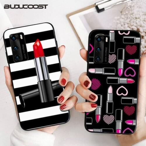Reall Girls cosmetic lipstick Phone Case for Huawei P20 P30 P20Pro P20Lite P30Lite P10 P Smart plus P10Lite P40 Pro P40 lite