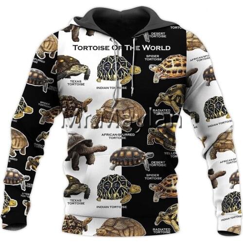 Tortoises Of The World 3D Jacket Men/women Harajuku Hoodie Unisex Casual Streetwear Sweatshirt Pullover sudadera hombre W-017