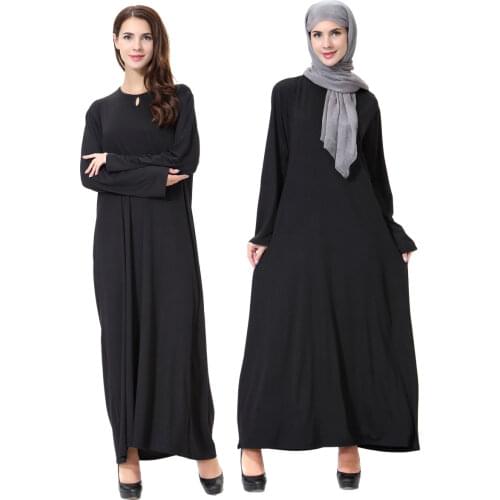 Islamic Clothing Women Muslim Dress Kaftan Turkey Long Sleeve Ramadan Hijab Abaya Dubai Jilbab Vestido Caftan Marocain Long Robe