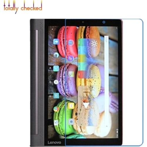 Real Glass for Lenovo Yoga Tab 3 Pro 10 X90L X90F + Cleaning Kit + Strong Box 9H Tempered Glass Screen Protector Film