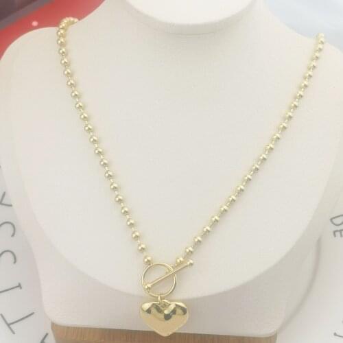 Love 2020 Fashion New Goddess Luxury Women Neckles Gold Luxe Jewelry Stainless Steel