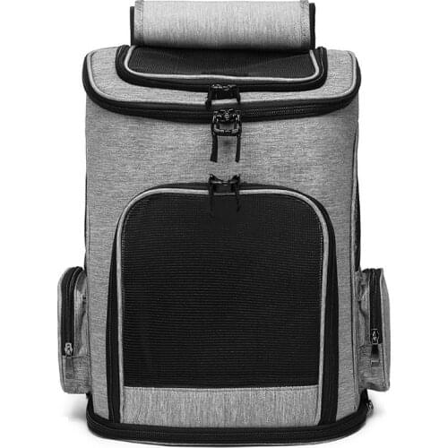 Portable Pet Carrier Backpack Breathable Cat Travel Outdoor Small Dogs Cats Bagpack Foldable Back Pack