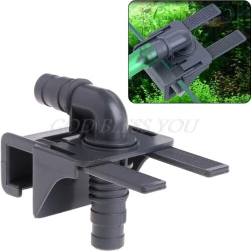 Durable Aquarium Water Pipe Connector Fish Tank Mount Holder Inflow Outflow Stretchable Fish Aquatic Pet Filters Drop Shipping