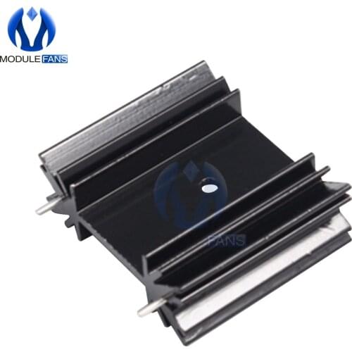 Heat Sink for Audio Cooling Block Radiator Transistor Heat Sink Block Diy Electronic Parts Accessories Tool 38*34*12MM