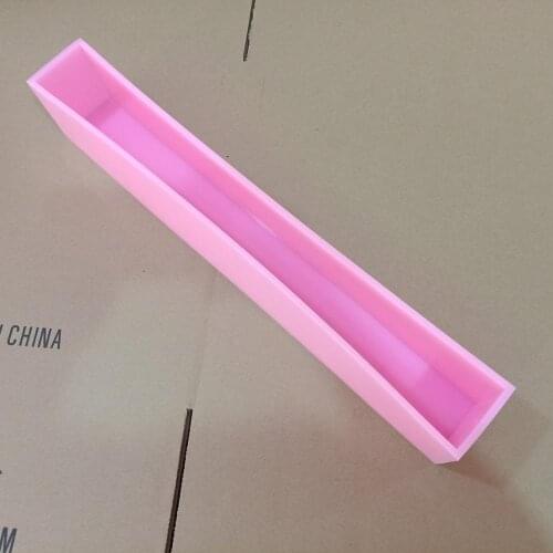 Size 505*60*85 mm Natural Soap Molds Silicone Slab Mould Long Silicone Liner For Cold Process Soap Making