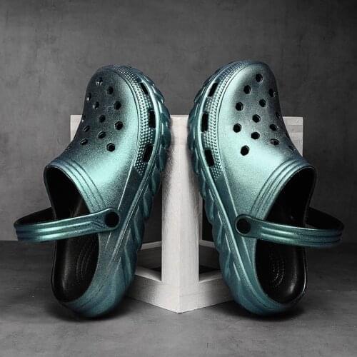 2020 Men Sandals LiteRide Hole Shoes Rubber Clogs For Men EVA Unisex Garden Shoes green Adulto Cholas Hombre