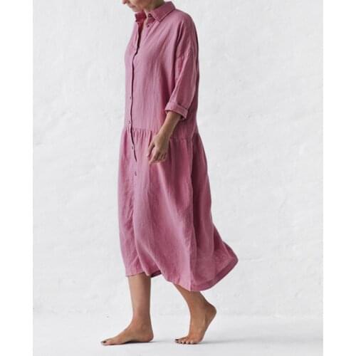 WYUIT Fashionable Shirt Dresses