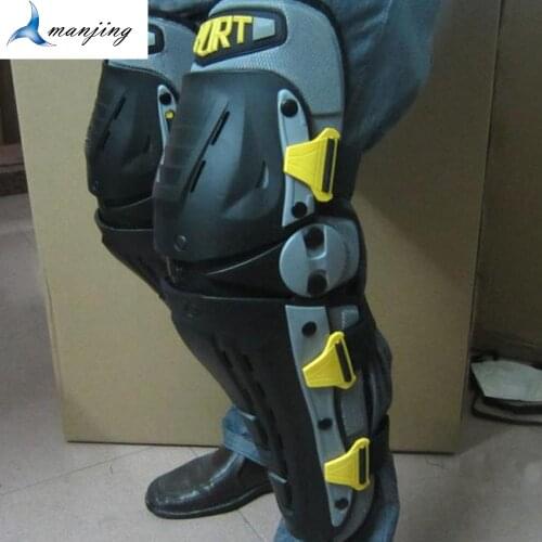 Motocross Knee Guard armor for adults PE Hard Shell Anti Impact Knee Protector Ridng Skiing Knee Armour Drop resistant