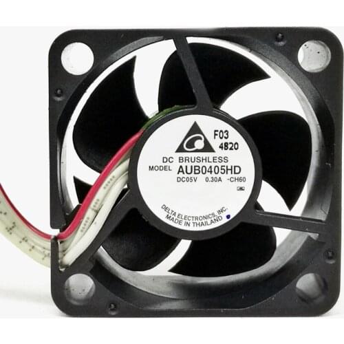1pcs For AUB0405HD 40mm fan 4020 40mm 5V silent switch inverter server cooling fan