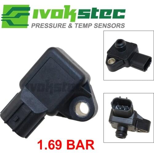 100% Test! 37830-PGK-A01 MAP Sensor 37830PGKA01 079800-5410 For Honda Accord Civic CR-V Odyssey Pilot HR-V Jazz Stream Element