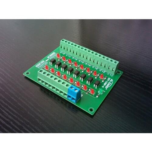 8-way Photoelectric Isolation Module PLC Signal Level 8 Channel Voltage Converter NPN Output DST-1R8P-N OC B8