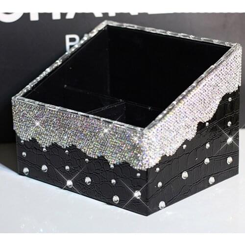 Bling Bling DIY Sorting box for Car Interior Accessories Stowing Tidying Cosmetic Storage Box