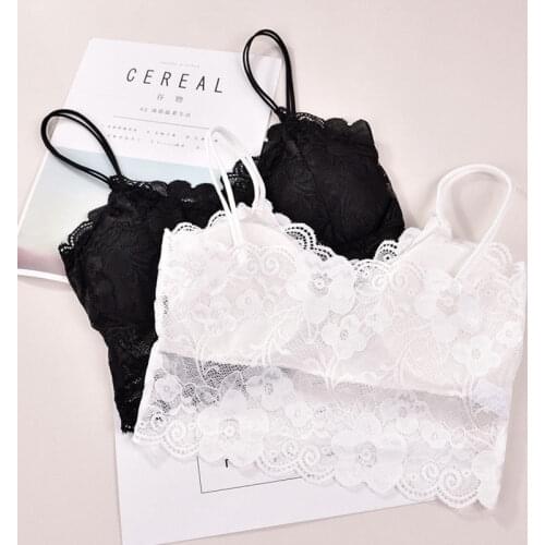 2020 New Fashion Women Bralette Bra Female Tops Lace Strap Wrapped Chest Shirt Top Underwear Bras For Women