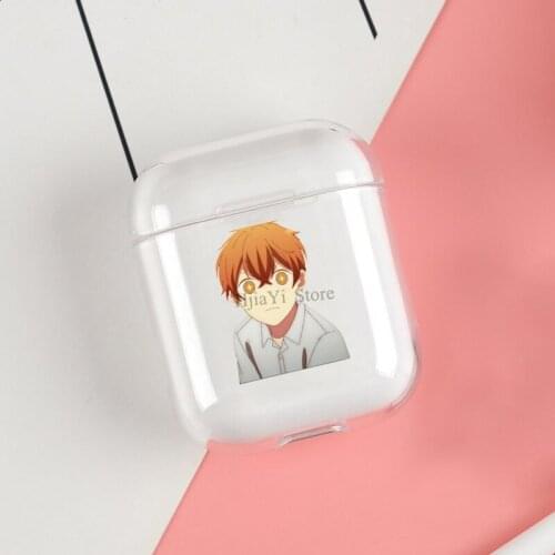Given Anime Mafuyu Cases For Apple AirPods 1 2 Case Clear Wireless Bluetooth Earphone Case Protective Shell