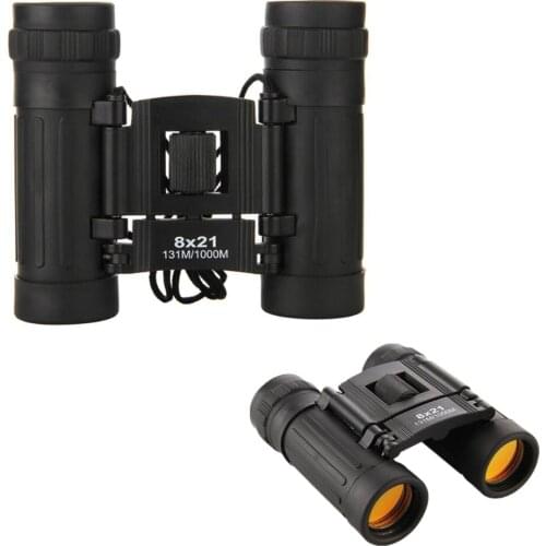 FIRECLUB Portable 8X21 Binoculars Tactical High Power HD Telescope Handheld Outdoor Binoculars