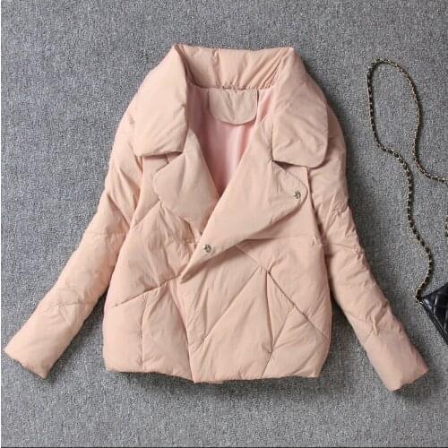 Short female Korean, autumn-winter, 90%, white duck down, coat, womens down jacket, 2020, chaqueta Mujer