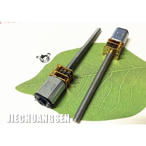 M4*55MM N20 Screw Shaft DC Gear Motor 3V 6V 12V DIY Miniature Small Screw DIY Model Airplane robot,door lock