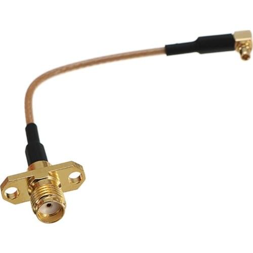 MMCX to SMA/ Female Flange FPV Antenna Extension Cord for RC Drone FPV Racing