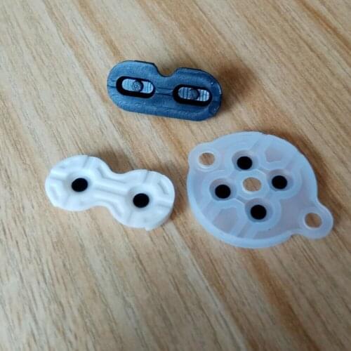 Rubber Conductive Buttons for D-Pad Pads Repair For NES Controller