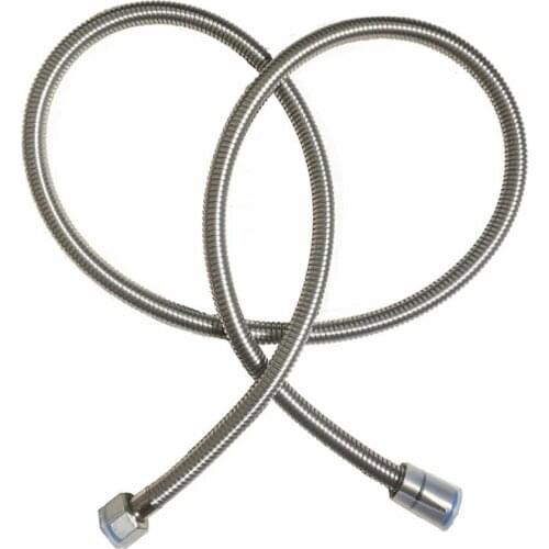 1.5M Shower Hoses for Handheld Showerhead Hose Replacement Flexible Stainless Steel Shower Tube Extension 360 Degree Swivel