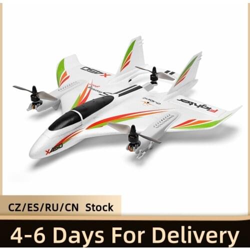WLtoys XK X450 RC Airplane 2.4G 6CH 3D 6G RC Glider Vertical Takeoff LED RC Drone Fixed Wing RC Aircraft RTF Toys