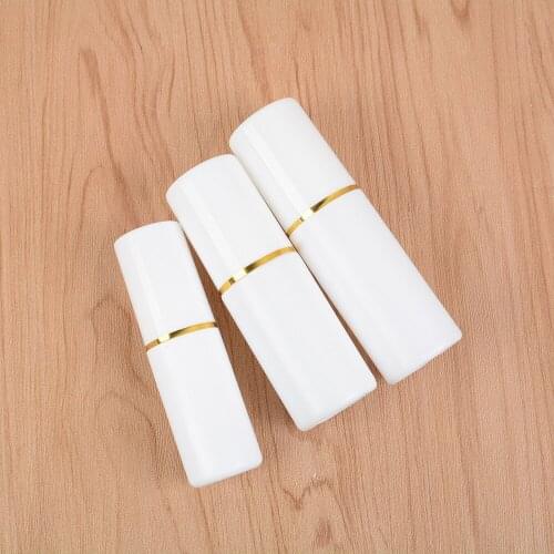 1PC Empty White Plastic Cosmetic Jar Vacuum Containers High Grade Spray Refillable Bottle Pump Cap 30/50/60ml