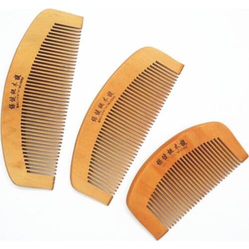 1pcs Wooden Comb Massage Anti-Static Hair Care Brush Comb Tool 9/10/13/14cm Massage Comb Health Care EK-New