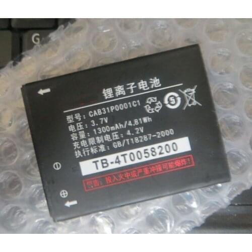 1300mAh CAB31P0000C1 battery For TCL Alcatel A919 A966 A990 C990 I908 OT-918 OT-983 985 990 990A with phone stander
