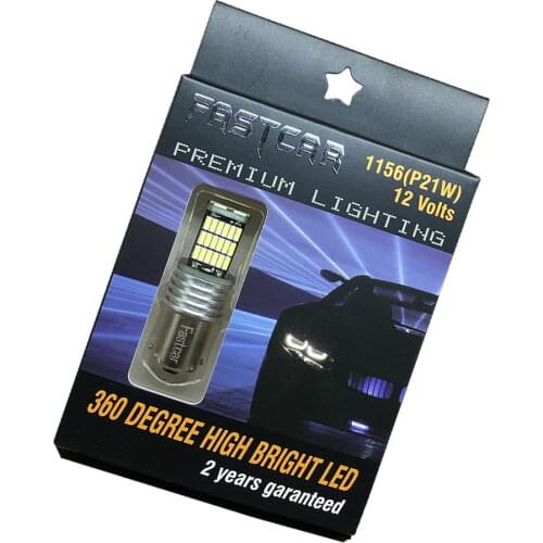 2X 12V-24V Car light led 1156 P21W BA15S 1157 P21/5W Bay15d 45 LEDS 4014 45SMD turn signal light Reversing lamp 1156 led