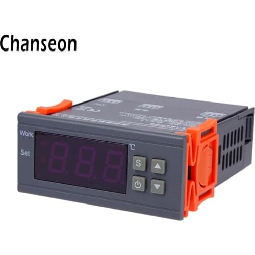90~250V 10A Digital Thermostat Regulator Temperature Controller Heating Cooling Control -50~110 Celsius Degree with Sensor