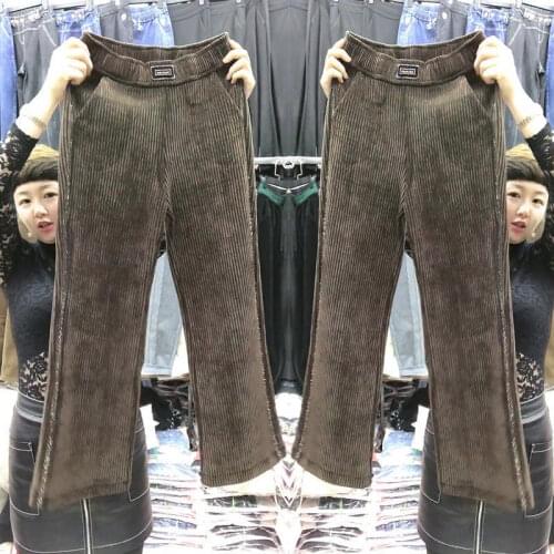 Jazinply Women's Corduroy Trousers