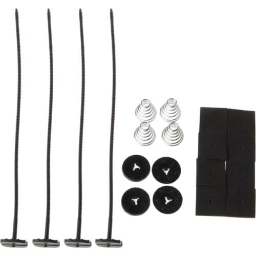 Hot New 1 Set Auto Car Vehicle Electric Radiator Fan Mounting Kit Plastic Ties Straps Universal High Quality