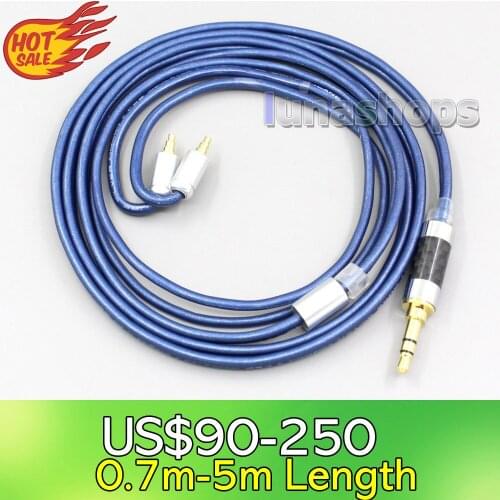 LN006809 2.5mm 4.4mm XLR 3.5mm High Definition 99% Pure Silver Earphone Cable For Sennheiser IE40 Pro IE40pro