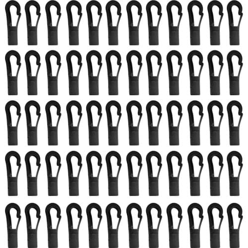 MagiDealMagideal 60x Bungee/Elastic Rope/Shock Cord Hook For 5mm Bungee Shock