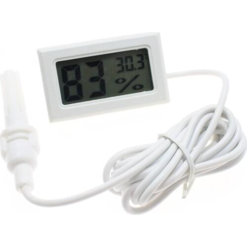 Mini Convenient Digital LCD Hygrothermograph with Sensor Hygrometer Thermometer Beekeeping Beehive Langstroth Dadant Beehive