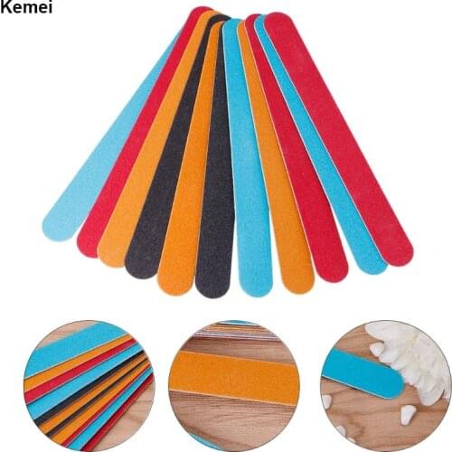 Pro Nail Art Slim Sanding File Buffer For Salon Manicure UV Gel Polisher Tool