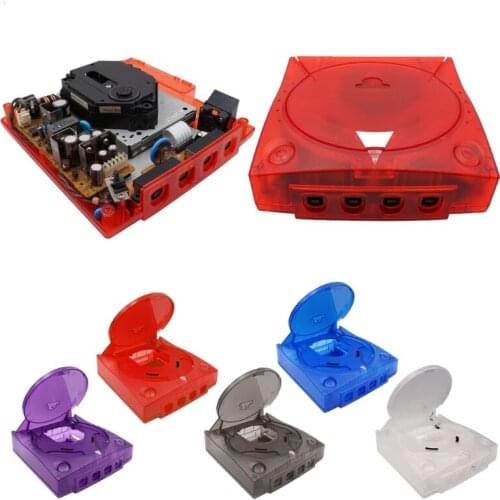Replacement Plastic Shell Translucent Case for SEGA Dreamcast DC Retro Video Game Console Transparent Boxes