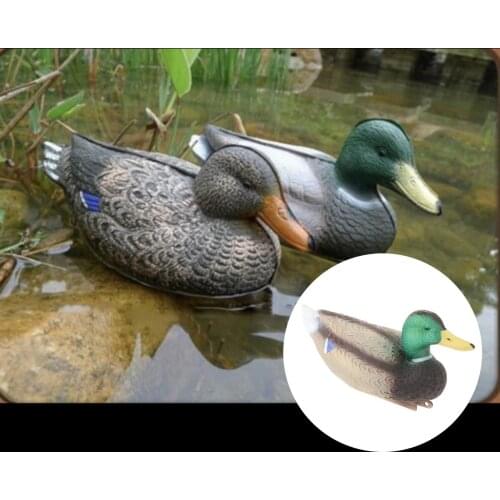 Lifelike Mallard Duck Decoys Hunting Animals Duck Yard Decorative