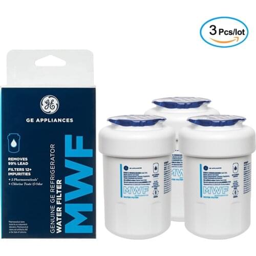 Replace general electric new MWF refrigerator water filter 3 packs