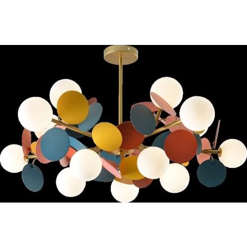 Modern Pendant Lights Flower Branch Hanging Lamps for Living Room Bedroom Hotel Hall Lamp Suspension Luminaire Lighting Fixtures