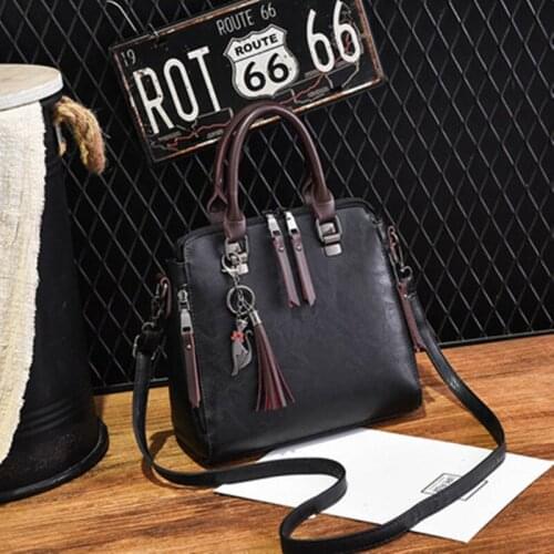 Bags for women 2021 new retro handbag Korean casual large-capacity Su Liu one-shoulder messenger luxury designer handbag сумка