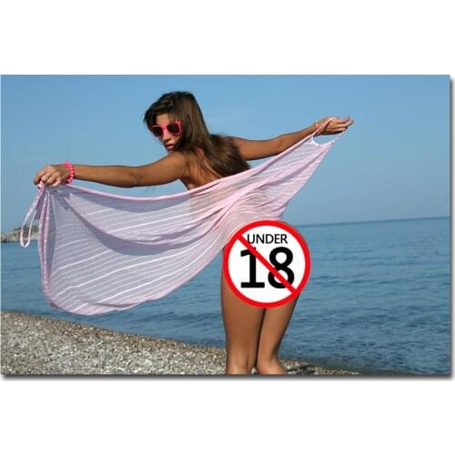 Pretty Girl Hot Body Wallpaper Wall Art Poster Canvas Cloth Fabric Print Painting for Home Decor