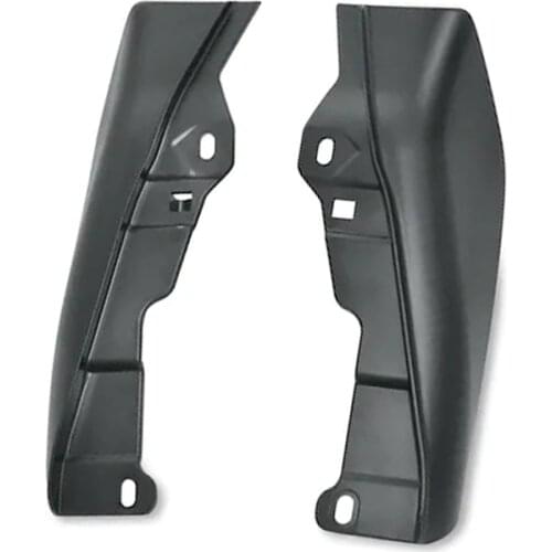 Motorcycle Black ABS Mid-Frame Engine Air Deflector Heat Shield Trim For Harley Touring Road Glide Trike 2009-up Models